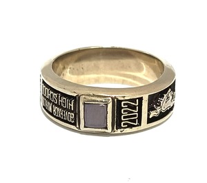 Anillo de latón moderno personalizado de fábrica original con circonita unisex - Product Image 3