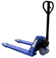 Chariot à palettes manuel de 3 tonnes avec balance pour le chargement de conteneurs