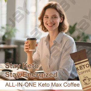 Café Keto Instantáneo de Marca Privada JBY, Polvo Sustituto de Comida Saludable para <span class=keywords><strong>Dieta</strong></span> <span class=keywords><strong>Detox</strong></span>, Suplemento de Belleza para Adultos - Product Image 6