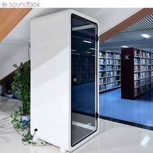 Cabina de oficina Soundbox para reuniones, cabina para sala de trabajo, teléfono, cabinas de reducción de ruido insonorizadas - Product Image 3