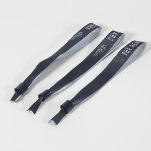 เทศกาลปีใหม่คริสต์มาสสายรัดข้อมือมือพิมพ์โพลีเอสเตอร์ความร้อนพร้อมโลโก้ที่กําหนดเอง - Product Image 1