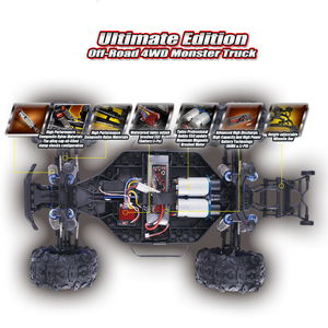 Tốc Độ Cao Chải Remo 8032 <span class=keywords><strong>Xtreme</strong></span> 1/8 Quy Mô Rc Xe 4X4 Điện Off Road Xe Tải Quái Vật Khủng Long Thạc Sĩ Phiên Bản Cuối Cùng - Product Image 6