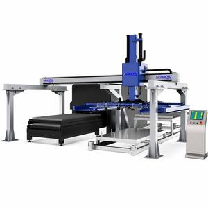 Nouveau <span class=keywords><strong>robot</strong></span> portique à treillis haute efficacité, système de chargement/déchargement entièrement automatique pour tôles, équipement de manutention des matériaux, fibre - Product Image 1