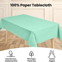 Meilleures ventes Nappe carrée au design frais Rouleau de tissu Airlaid coloré 1 pli Serviettes douces Prix raisonnable pour le dîner