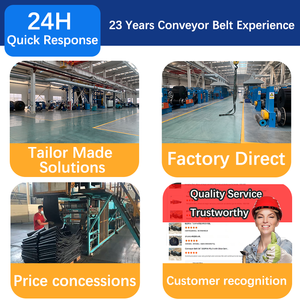 पी 300/2 अनुकूलित स्टील कॉर्ड कन्वेयर बेल्ट तेजी से शिपिंग उच्च गुणवत्ता वाली सबसे लंबी सेवा समय सबसे अच्छी कीमत बनी रबर प्लास्टिक pu - Product Image 5