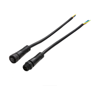 Câble d'extension d'alimentation pour vélo électrique de haute qualité, étanche IP67, connecteur femelle DC, boîtier en nylon, M6 M8
