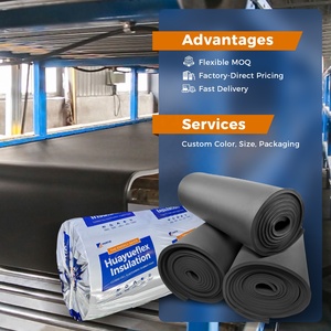 Rouleaux de <span class=keywords><strong>mousse</strong></span> isolante à cellules fermées HUAYUE de 2 pouces avec revêtement en aluminium noir, feuilles de caoutchouc <span class=keywords><strong>mousse</strong></span> de 19 mm - Product Image 4