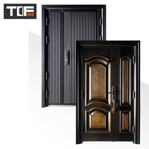 Puerta de hospital ignífuga de doble hoja Taller Resistencia <span class=keywords><strong>Escape</strong></span> Ruta Sala de salida de fábrica con altas calificaciones para hoteles Apartamentos - Product Image 5