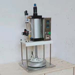 Máquina de prensado de masa manual para hacer pan de tortilla blanca mexicana de harina de maíz - Product Image 5