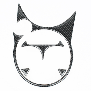 Shasha carbone véritable Fiber de carbone produit complet accessoires intérieurs pour Fiat 500 <span class=keywords><strong>Abarth</strong></span> 595 2012 2013 2014 2015 - Product Image 5