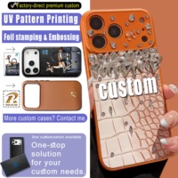 Étui de téléphone en cuir pour iPhone, motif crocodile, luxe, antichoc, personnalisé
