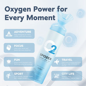 Bouteille d'oxygène jetable Spozer 10L pour la randonnée, le camping, bouteille d'oxygène portable - Product Image 6