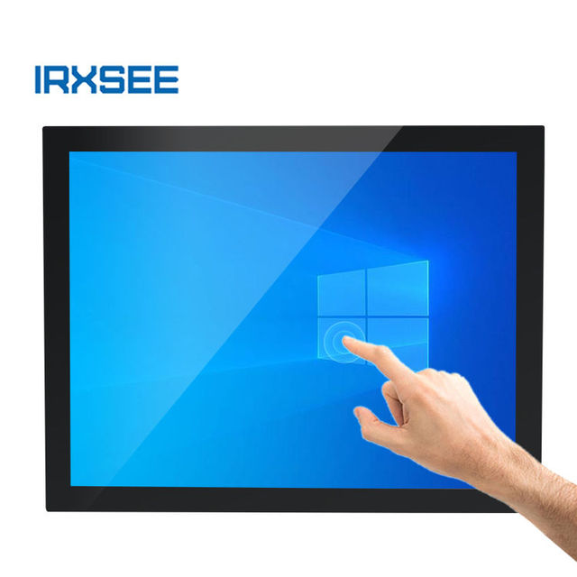 Aluminium Alloy 15 Inch Open Frame Industrial Lcd Monitor Industrial Capacitive Touch Monitor Panel PC for CNC Factory