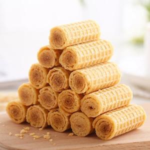 Máquina laminadora de obleas automática personalizable comercial de suministro de fábrica, máquina de galletas de gofres enrolladas - Product Image 6