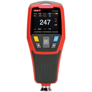 UT343D เครื่องวัดความหนาผิวเคลือบ0.1<span class=keywords><strong>ไมครอน</strong></span>/0-1250um เครื่องทดสอบความหนาของฟิล์มสีรถยนต์เพื่อวัดเครื่องมือสี FE/NFE - Product Image 4