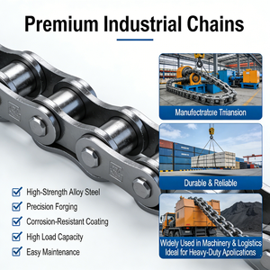 Precio de fábrica chino directamente Heavy Duty Special KSF 16B-1 Cadena de rodillos para equipos de transmisión industrial - Product Image 2