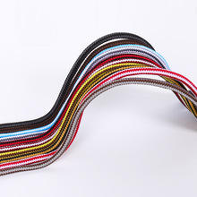 Cordones de Zapatos de Poliéster Planos de Dos Colores de Alta Calidad Marca YG con Puntas de Plástico para Botas de Trabajo al Aire Libre, Colores Personalizables - Product Image 2