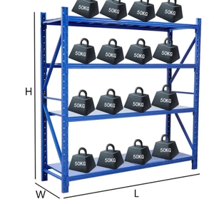 Étagère métallique multi-niveaux pour pièces de moyenne taille, idéale pour les ateliers de réparation automobile, le rangement et le tri de petits composants et fixations. - Product Image 4