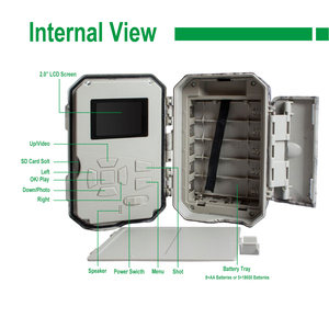 Caméra de <span class=keywords><strong>chasse</strong></span> Boly de haute qualité 56MP 4K avec double flash <span class=keywords><strong>LED</strong></span> blanc <span class=keywords><strong>940nm</strong></span> sans éclat, portée de 100 pieds, capteur CMOS pour photos nocturnes - Product Image 2
