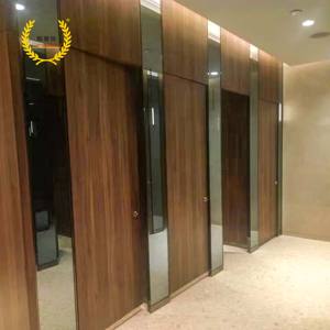 Paneles compactos de nido de abeja de diseño moderno, de suelo a techo, fácil de limpiar, particiones de baño, tablero HPL, particiones de inodoro - Product Image 3