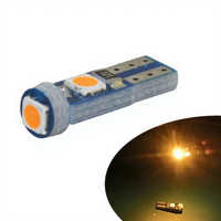 Rot Weiß Gelb Blau Grün Großhandel T5 3LED 3SMD 3030 Auto-LED-Birne Innenraum Armaturenbrett Instrument Warnleuchte Autobeleuchtung