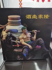 Figurine GK Flagon Zoro Trois Lames Roronoa Zoro 14CM, Figurine d'action <span class=keywords><strong>Manga</strong></span> PVC Anime, Jouets et Articles de collection - Product Image 3