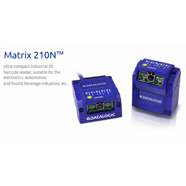 Datalogic Stock Matrix 210N 235-110/111 Ultra-compact 2d QR Code Reader Fixed Mount Barcode Scanner COM Interface 720 Optical