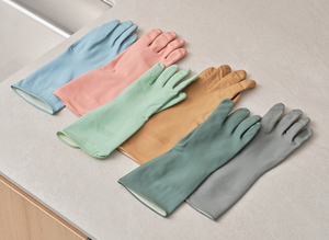 Hộ gia đình của phụ nữ găng tay 32cm chất lượng cao rửa chén găng tay hộ gia đình nâng cấp rửa chén và làm sạch găng tay - Product Image 5