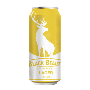 Bière lageur en canette, OEM, 6.0% VOL. ALC 500ml - Product Image 1