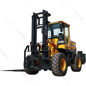 핫 세일 모든 지형 지게차 소형 오프로드 지게차 4wd 4 톤 소형 거친 지형 지게차 판매 - Product Image 1