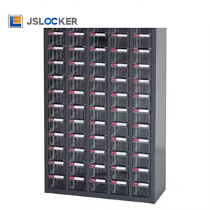 Jslocker התאמה אישית מחיר זול סדנה כלי אחסון רב פלסטיק מגירות שטח מארגן פלדה חלקי חילוף אחסון - Product Image 6