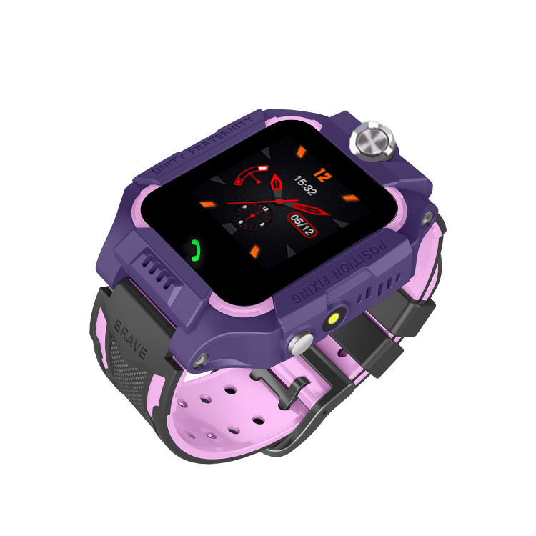 Z6 Enfants Bébé Température Smartwatch IP67 Étanche Carte SIM SOS Gps Thermomètre Montres Avec Téléphone Pour Enfants