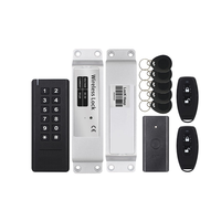 Kit de Sistema de Control de Acceso Biométrico Inalámbrico con Teclado RFID IC ID de 125KHz/13.56MHz IP65, Control Remoto para Desbloqueo de Puerta y Portón