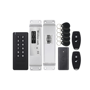 Kit de Sistema de Control de Acceso Biométrico Inalámbrico con Teclado RFID IC ID de 125KHz/13.56MHz IP65, Control Remoto para Desbloqueo de Puerta y Portón - Product Image 1