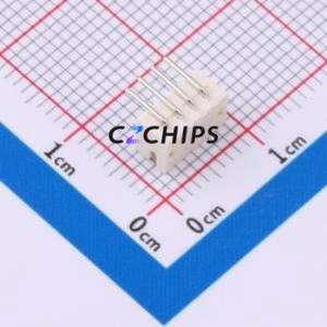 ZX-ZH1.5-WZ4P Wire-to-Board Pin Header Bent Lead Through Hole,P=1.5mm Connector 1x4P 1.5mm Right Angle Insert ZH - Product Image 2