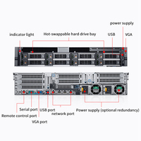 Serveur informatique en rack 2U PowerEdge R730 d'origine usagé avec processeur Xeon en stock pour ordinateur