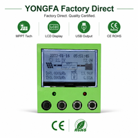 Echter MPPT Solar-Controller 12V 24V 48V 60A Auto LCD-Display USB-Ausgang für Solaranlagen