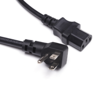 Câble d'alimentation USA 515p 16AWG avec prise US 10 pieds, connecteur IEC320 C13, rallonge de cordon CA NEMA 5-15P vers IEC C13