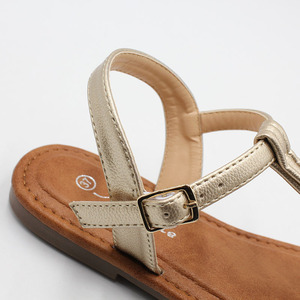 Sandalias planas con suela de goma suave antideslizante con punta abierta, zapatos de gladiador romano informales para mujer, productos de verano, tendencia - Product Image 5
