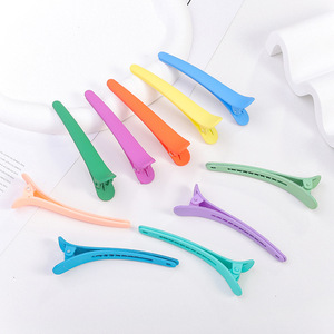 Pinzas para el Cabello Tipo Pico de Pato en Colores Pastel Esmerilados de 12 cm, Ligeras, de Color Sólido, para Uso Diario - Product Image 4