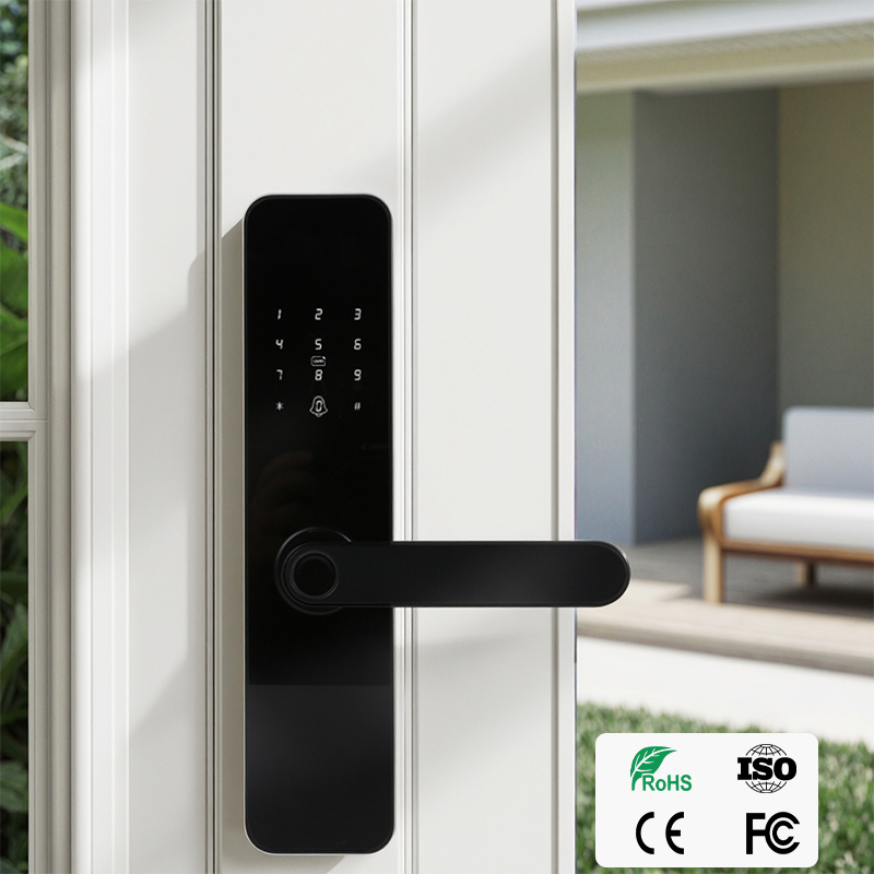 Security Electronic Handle Digital Tuya Ttlock Cerraduras Inteligentes Con Wifi Keys Fingerprint Smart Lock Door · image 14