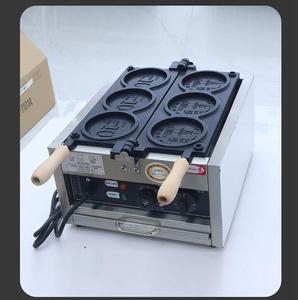 Machine à gaufres coréennes électriques à quatre grilles en acier inoxydable 220V Nouveau produit de haute productivité pour la cuisine - Product Image 4