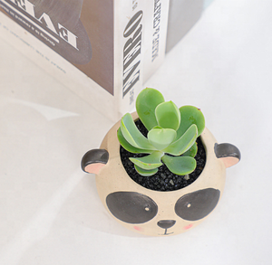 Pot succulent animal pour la décoration <span class=keywords><strong>de</strong></span> la maison et du jardin Forme céramique directe d'usine Mini animal mignon utilisé avec fleur/plante verte - Product Image 6