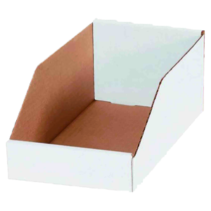 Tùy chỉnh mở-top hiển thị hộp giấy bền sóng các tông <span class=keywords><strong>bin</strong></span> cho xếp chồng sách các bộ phận với miếng bọt biển lót loại - Product Image 3