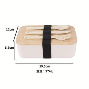 Top Quality Low MOQ Custom logo Hot Selling Monolayers Food Containers With Bamboo Lid - Product Image 3