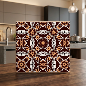 Carreaux de sol en céramique rustiques Galicha, aspect marbre marocain, 40x40cm, imperméables, antidérapants, qualité supérieure - Product Image 4