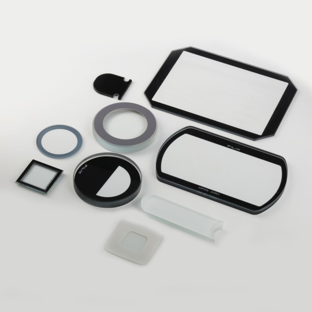 Modern Industrial Style Glass Disc Tempered Glass High Transmittance Silk Screen Lighting Covers for Lampshades Fixtures