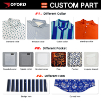 Kemeja Hawaii Pria Lengan Pendek Sublimasi Cetak Seluruh Bagian Anti Lembap Cepat Kering Kancing Depan Logo Kustom OEM