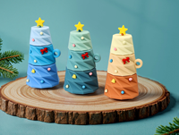 Clé USB personnalisée en forme de sapin de Noël, haute vitesse, cadeau idéal, clé USB premium pour téléphone Type C