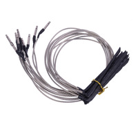 Wholesale Metal Musical Instrument Accessories Piezo Film Pickup Bars for Acoustic Guitar EQ Pickup Stick Connector